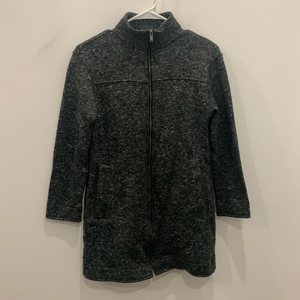 Banana Republic grey coat with pockets XS Petite